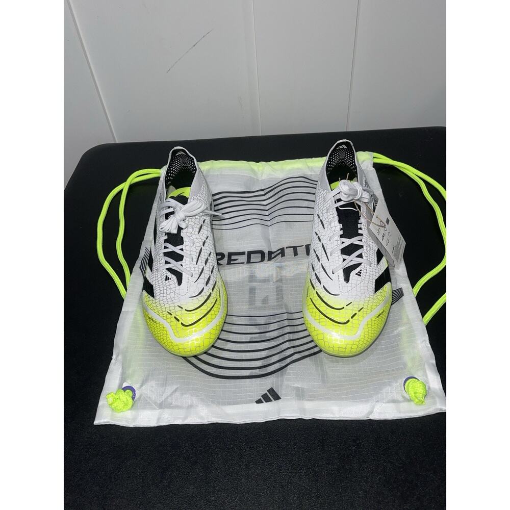 New Men’s Sz 7.5 Adidas Predator Elite FG Radiant Blaze Lemon JI1082
